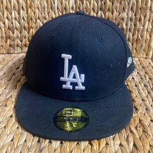 Black LA Dodgers Hat